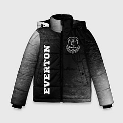 Зимняя куртка для мальчика Everton sport на темном фоне вертикально