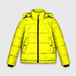 Зимняя куртка для мальчика Яркий желтый