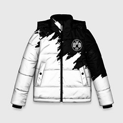Зимняя куртка для мальчика Borussia краски белые