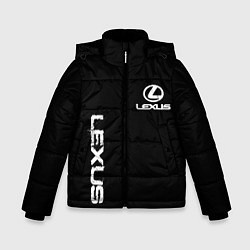 Куртка зимняя для мальчика Lexus white logo auto, цвет: 3D-светло-серый