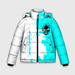 Куртка зимняя для мальчика Cyberpunk 2077 gamer, цвет: 3D-черный