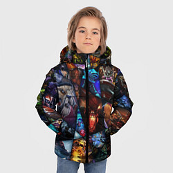 Куртка зимняя для мальчика Dota 2: All Pick, цвет: 3D-красный — фото 2