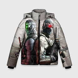 Куртка зимняя для мальчика Splinter Cell: Conviction, цвет: 3D-черный