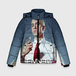 Куртка зимняя для мальчика Eminem Fire, цвет: 3D-красный