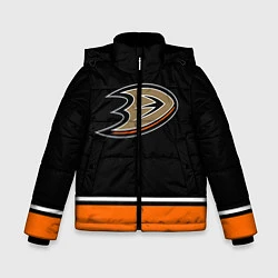 Куртка зимняя для мальчика Anaheim Ducks Selanne, цвет: 3D-черный