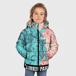 Куртка зимняя для мальчика Linkin Park: Sky Girl, цвет: 3D-черный — фото 2
