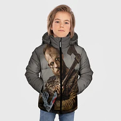 Куртка зимняя для мальчика Флоки, цвет: 3D-черный — фото 2