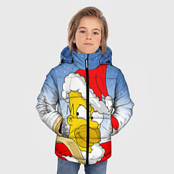 Куртка зимняя для мальчика Санта Гомер, цвет: 3D-красный — фото 2