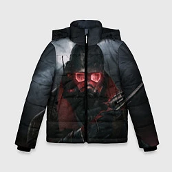 Куртка зимняя для мальчика Fallout: New Vegas, цвет: 3D-черный