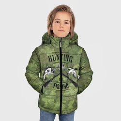 Куртка зимняя для мальчика Hunting & Fishing, цвет: 3D-черный — фото 2