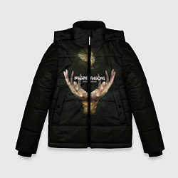 Куртка зимняя для мальчика Imagine Dragons: Smoke + Mirrors, цвет: 3D-черный