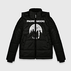 Куртка зимняя для мальчика Imagine Dragons: Moon, цвет: 3D-светло-серый