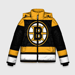 Куртка зимняя для мальчика Boston Bruins, цвет: 3D-светло-серый