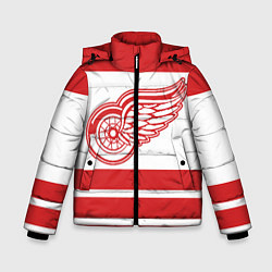 Куртка зимняя для мальчика Detroit Red Wings, цвет: 3D-черный
