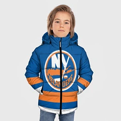 Куртка зимняя для мальчика New York Islanders, цвет: 3D-черный — фото 2