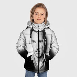 Куртка зимняя для мальчика Бенедикт Камбербэтч, цвет: 3D-черный — фото 2