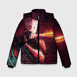 Куртка зимняя для мальчика Juggernaut, цвет: 3D-черный