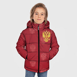 Куртка зимняя для мальчика Сборная России по футболу, цвет: 3D-черный — фото 2