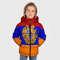 Куртка зимняя для мальчика Армения, цвет: 3D-красный — фото 2