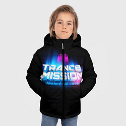 Куртка зимняя для мальчика Trancemission: Trance we love, цвет: 3D-черный — фото 2