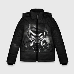 Куртка зимняя для мальчика Pirate Station: Dark Side, цвет: 3D-светло-серый