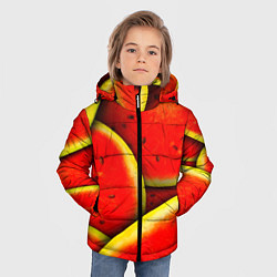 Куртка зимняя для мальчика Арбуз, цвет: 3D-черный — фото 2