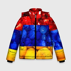 Зимняя куртка для мальчика Флаг Армении