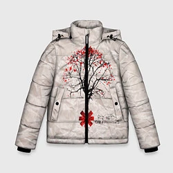 Куртка зимняя для мальчика RHCP: Red Tree, цвет: 3D-красный
