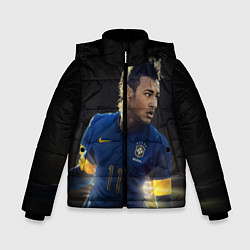 Куртка зимняя для мальчика Neymar: Brasil Team, цвет: 3D-красный