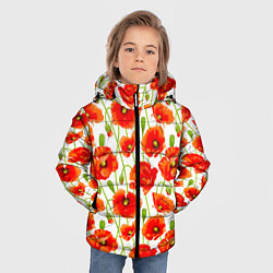 Куртка зимняя для мальчика Маки, цвет: 3D-черный — фото 2