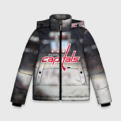 Куртка зимняя для мальчика Washington Capitals, цвет: 3D-светло-серый