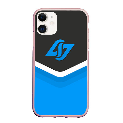 Чехол iPhone 11 матовый CLG Uniform / 3D-Светло-розовый – фото 1