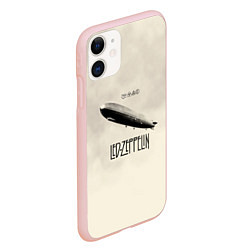 Чехол iPhone 11 матовый Led Zeppelin: Fly, цвет: 3D-светло-розовый — фото 2