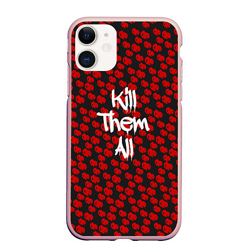 Чехол iPhone 11 матовый R6S: Kill Them All / 3D-Светло-розовый – фото 1