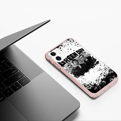 Чехол iPhone 11 матовый GreenDay, цвет: 3D-светло-розовый — фото 2