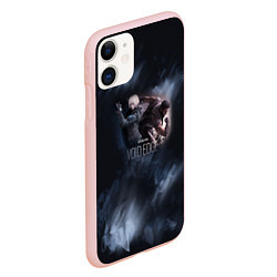 Чехол iPhone 11 матовый Void Edge, цвет: 3D-светло-розовый — фото 2