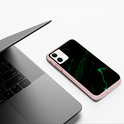 Чехол iPhone 11 матовый PuRRi$, цвет: 3D-светло-розовый — фото 2