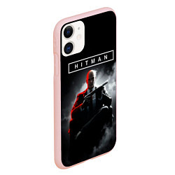 Чехол iPhone 11 матовый Killer 47, цвет: 3D-светло-розовый — фото 2