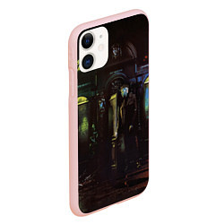 Чехол iPhone 11 матовый MARKUL SENSE OF HUMAN, цвет: 3D-светло-розовый — фото 2