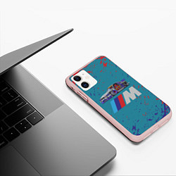 Чехол iPhone 11 матовый БЭХА КОРЧ спина, цвет: 3D-светло-розовый — фото 2