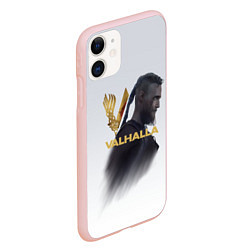 Чехол iPhone 11 матовый Vikings: Valhalla, цвет: 3D-светло-розовый — фото 2