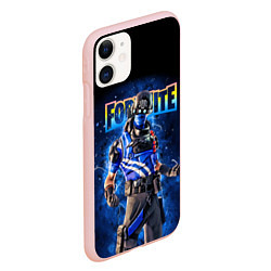 Чехол iPhone 11 матовый Fortnite Carbon Commando Плутон Персонаж Видеоигра, цвет: 3D-светло-розовый — фото 2