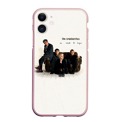 Чехол iPhone 11 матовый No Need to Argue - The Cranberries / 3D-Светло-розовый – фото 1