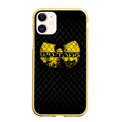 Чехол iPhone 11 матовый Wu-Tang Clan: Grid цвета 3D-желтый — фото 1