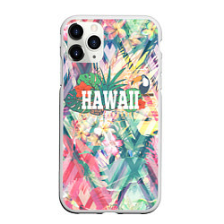 Чехол iPhone 11 Pro матовый Hawaii Summer, цвет: 3D-белый