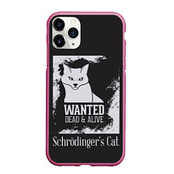 Чехол iPhone 11 Pro матовый Wanted Cat