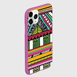 Чехол iPhone 11 Pro матовый Зимбабве, цвет: 3D-фиолетовый — фото 2