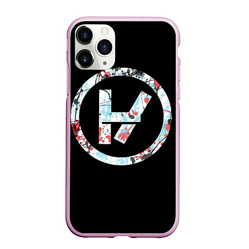 Чехол iPhone 11 Pro матовый 21 Pilots: Symbol / 3D-Розовый – фото 1