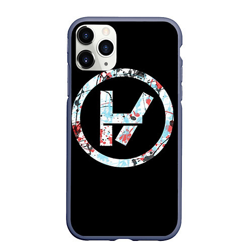 Чехол iPhone 11 Pro матовый 21 Pilots: Symbol / 3D-Серый – фото 1