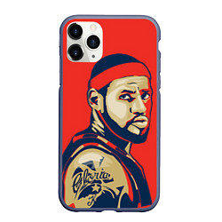 Чехол iPhone 11 Pro матовый LeBron James